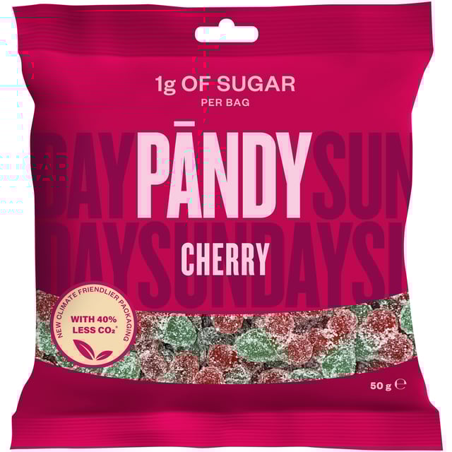 Pändy Cherry 50g | Mat & dryck - Snacks & godis - Godis | Apoteka