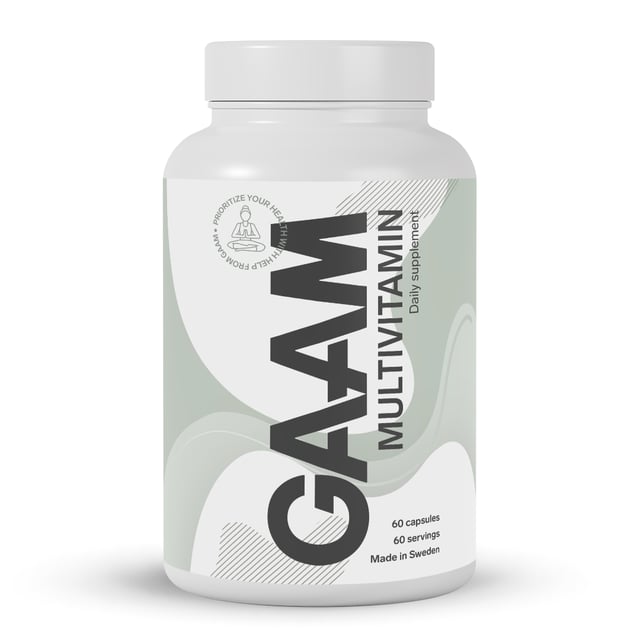 GAAM Multivitamin 60 kapslar | Vitaminer & kosttillskott - Vitaminer & mineraler - Multivitamin - Multivitaminkomplex | Apoteka