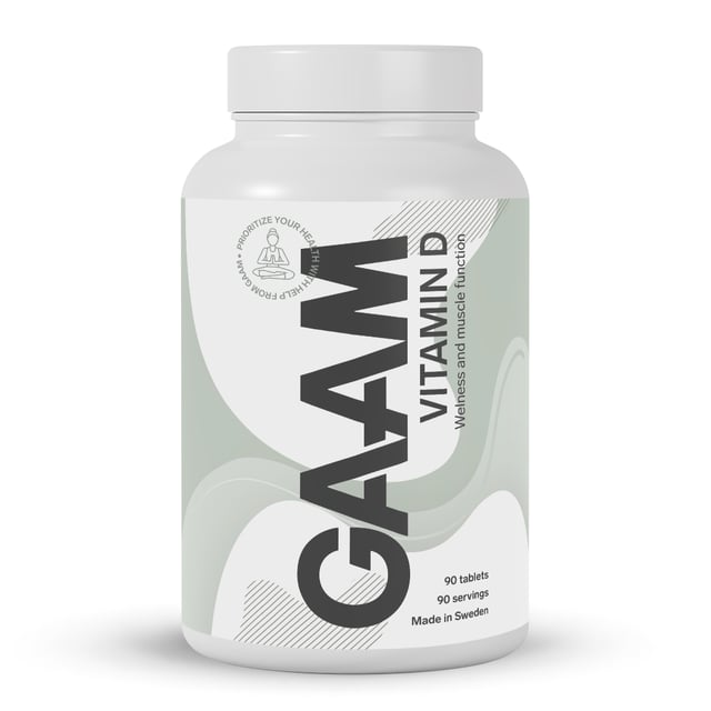 GAAM Vitamin-D 90 kapslar | Vitaminer & kosttillskott - Vitaminer & mineraler - D-vitamin | Apoteka