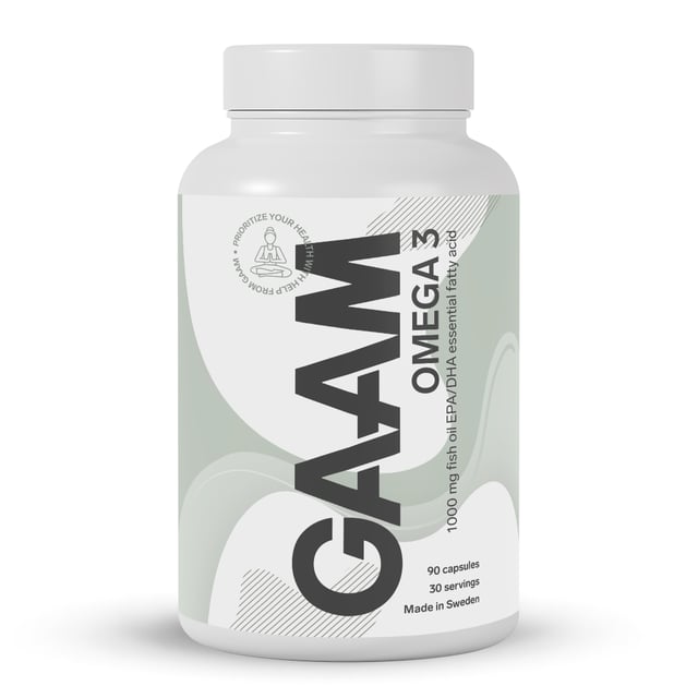 GAAM Omega-3 90 kapslar | Vitaminer & kosttillskott - Omega-3 & fettsyror | Apoteka