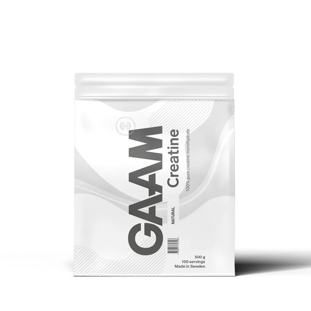 GAAM Creatine Monohydrate Kreatin 500 g | Träning - Energigivande - Kreatin | Apoteka
