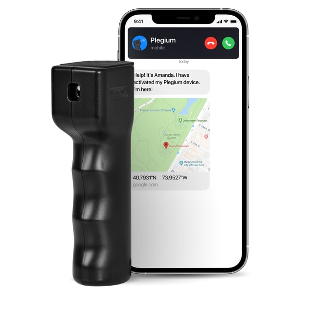 Plegium Smart Mini Försvarsspray Svart 1 st