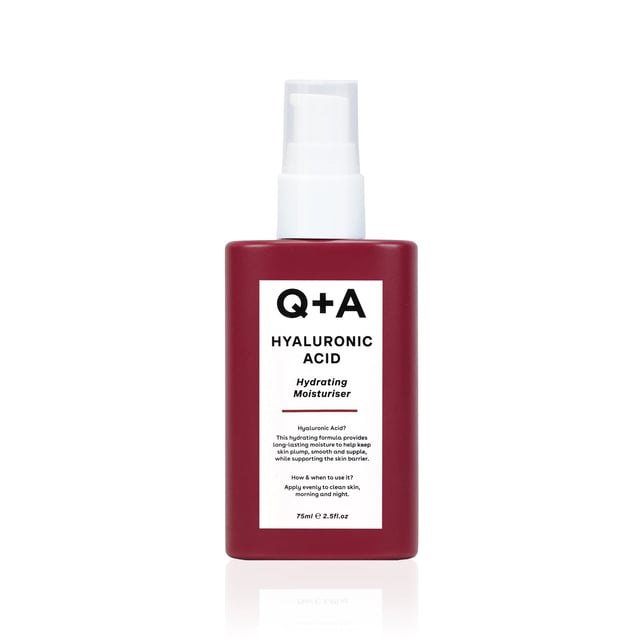 Q+A Hyaluronic Acid Hydrating Moisturiser 75 ml | Hudvård - Ansiktsvård - Ansiktskräm - 24-timmarskräm,Hudvård - Ansiktsvård - Ansiktskräm - Dagkräm | Apoteka