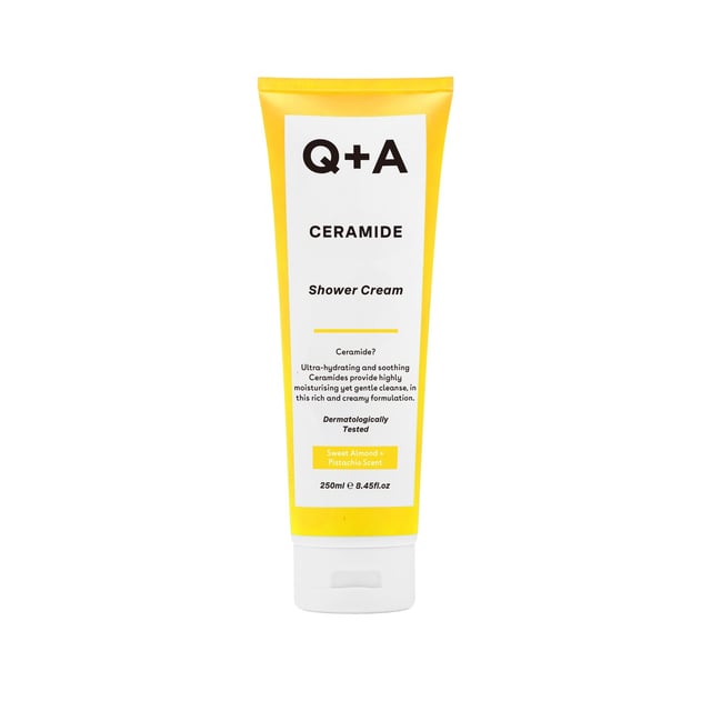 Q+A Ceramide Shower Cream 250ml | Hudvård - Kroppsvård - Bad & dusch - Duschkräm & duschtvål | Apoteka