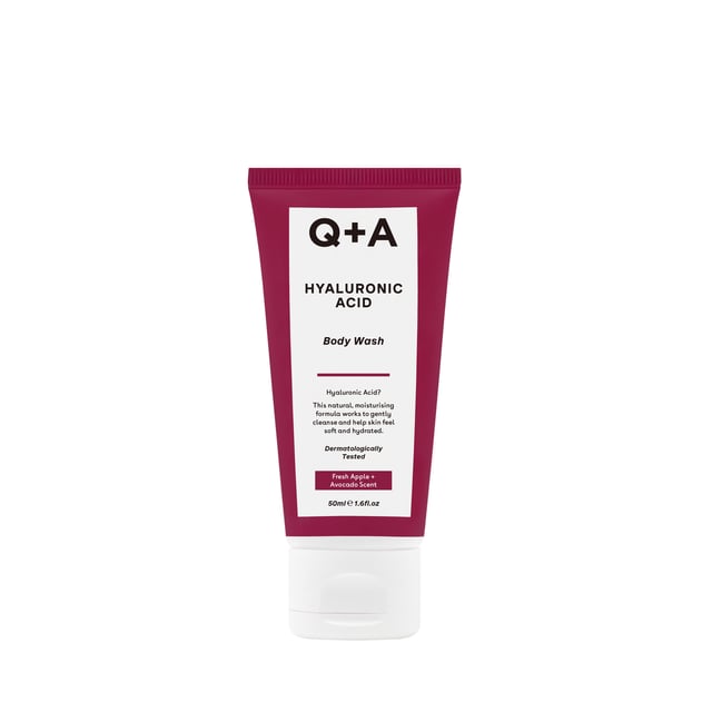 Q+A Hyaluronic Acid Body Wash Travel Size 50 ml | Hudvård - Kroppsvård - Bad & dusch - Duschkräm & duschtvål | Apoteka