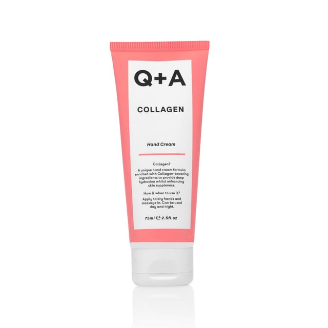 Q+A Collagen Hand Cream 75 ml | Hudvård - Händer & fötter - Handvård - Handkräm | Apoteka