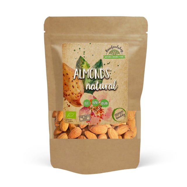 Rawfoodshop Mandel EKO 1kg | Mat & dryck - Snacks & godis - Naturgodis,Mat & dryck - Skafferi - Torkad frukt, nötter & frön | Apoteka