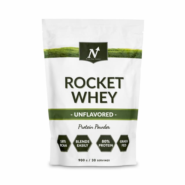 Nyttoteket Rocket Whey Plain Whey 900 g | Träning - Proteintillskott - Proteinpulver - Vassleprotein | Apoteka