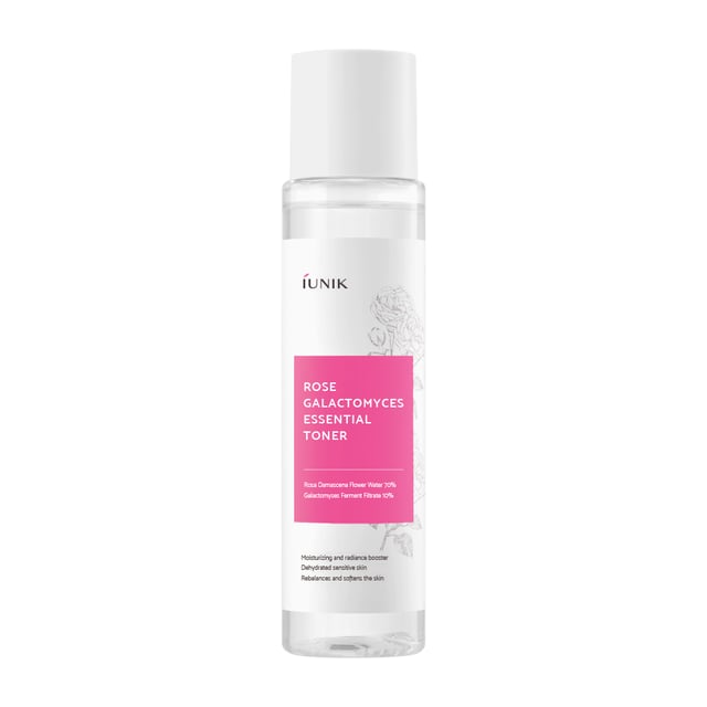iUNIK Rose Galactomyces Essential Toner 200ml | Hudvård - Ansiktsvård - Ansiktsrengöring - Ansiktsvatten & toner | Apoteka