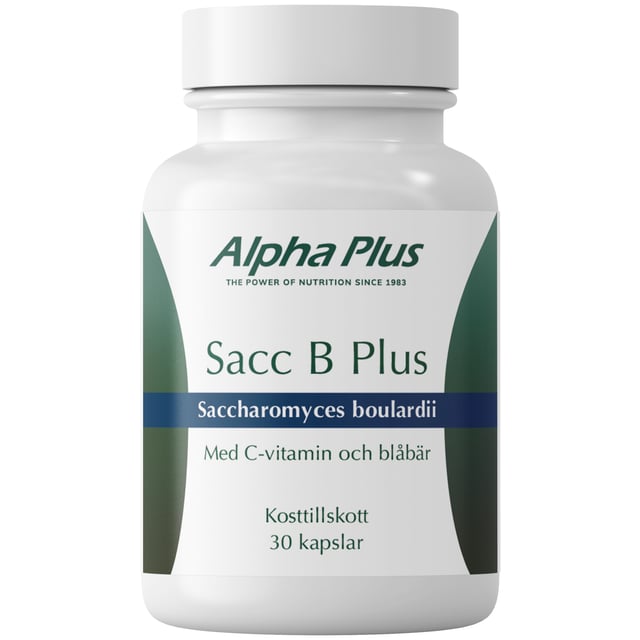 Alpha Plus Sacc B Plus 30 st | Vitaminer & kosttillskott - Vitaminer & mineraler - C-vitamin,Vitaminer & kosttillskott - Immunförsvar | Apoteka