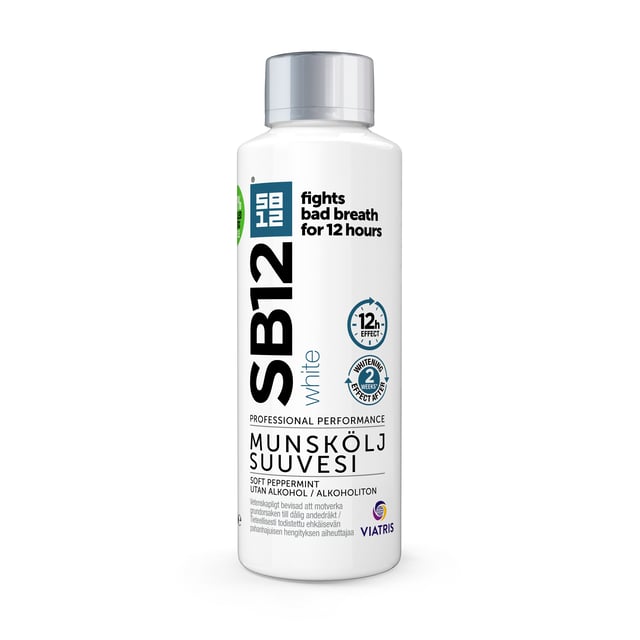 SB12 White 0,2% Munskölj 500 ml | Munvård - Munskölj,Munvård - Tandblekning hemma,Munvård - Dålig andedräkt | Apoteka