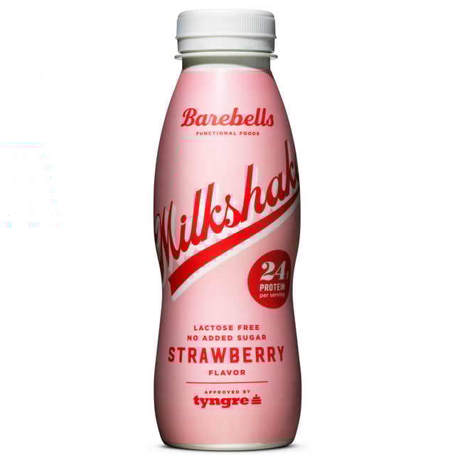 Barebells Protein Milkshake Strawberry 330 ml | Träning - Proteintillskott - Proteindryck | Apoteka