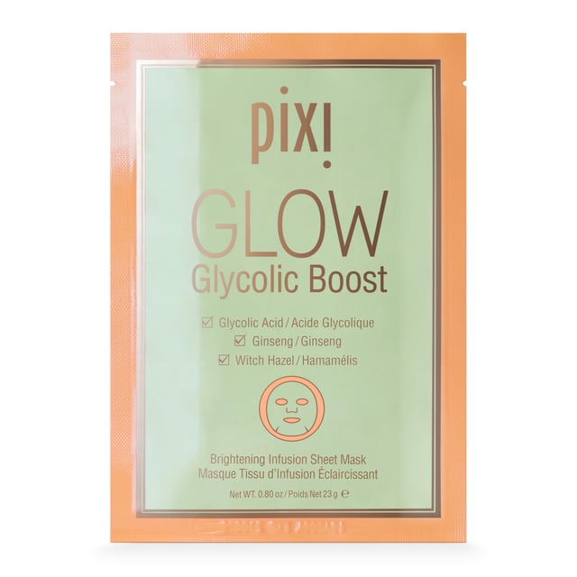 Pixi GLOW Sheet Mask 3 x 23 g | Hudvård - Ansiktsvård - Ansiktsmask - Sheet mask | Apoteka