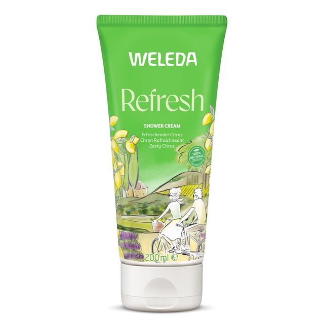 Weleda Refresh Shower Cream Citrus 200 ml