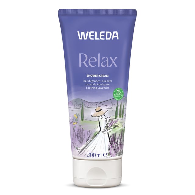 Weleda Aroma Shower Relax 200 ml | Hudvård - Kroppsvård - Bad & dusch - Duschkräm & duschtvål | Apoteka
