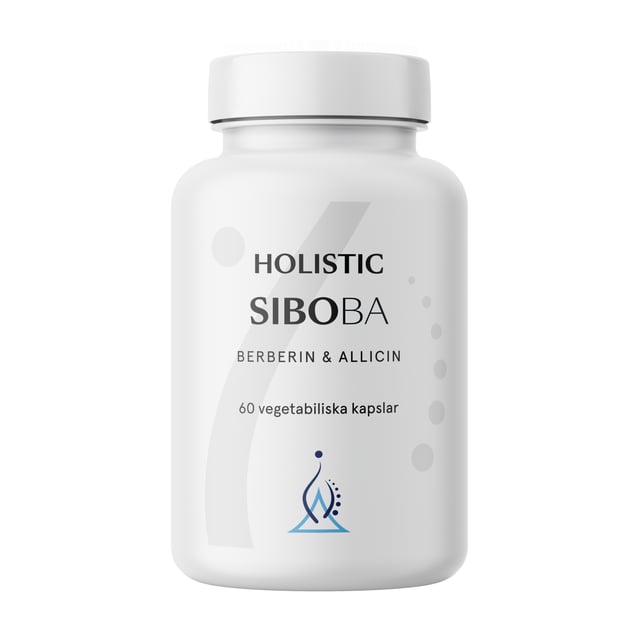 Holistic Siboba 60 vegetabiliska kapslar | Vitaminer & kosttillskott - Kosttillskott för mage - Kostfiber | Apoteka