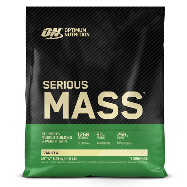Optimum Nutrition Serious Mass Vanilla 5450g