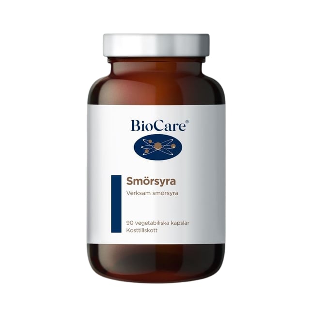 BioCare Smörsyra 90 kapslar | Vitaminer & kosttillskott - Omega-3 & fettsyror | Apoteka