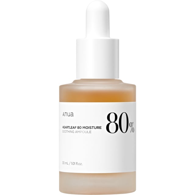 Anua Heartleaf 80% Soothing Ampoule 30ml | Hudvård - Ansiktsvård - Serum - Återfuktande serum | Apoteka