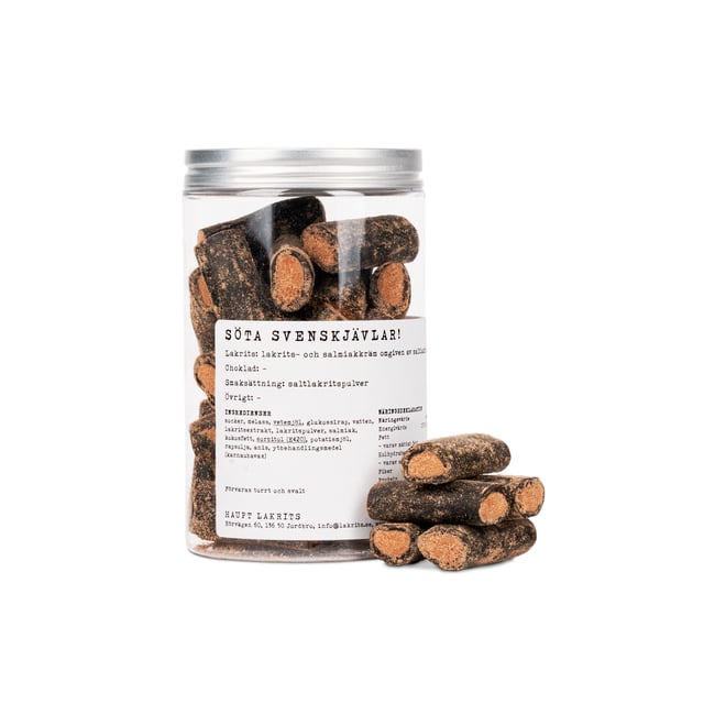 HAUPT LAKRITS Söta Svenskjävlar 250 g | Mat & dryck - Snacks & godis - Lakrits | Apoteka