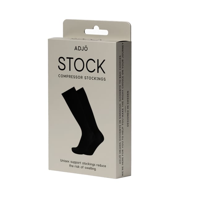 ADJÖ STOCK Compressor Stockings | Graviditet - Stödstrumpor,Hjälpmedel & säkerhet - Till resan | Apoteka