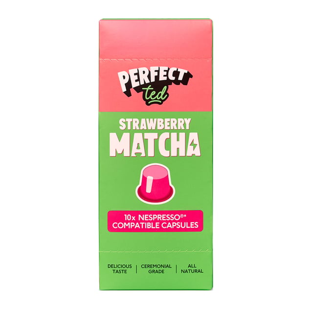 PerfectTed Strawberry Matcha Kapslar 10 st