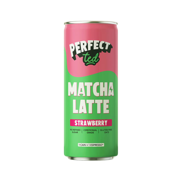 PerfectTed Matcha Latte Strawberry 250 ml