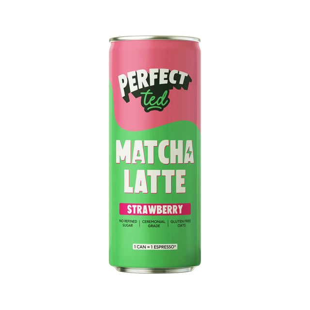 PerfectTed Matcha Latte Strawberry 250 ml