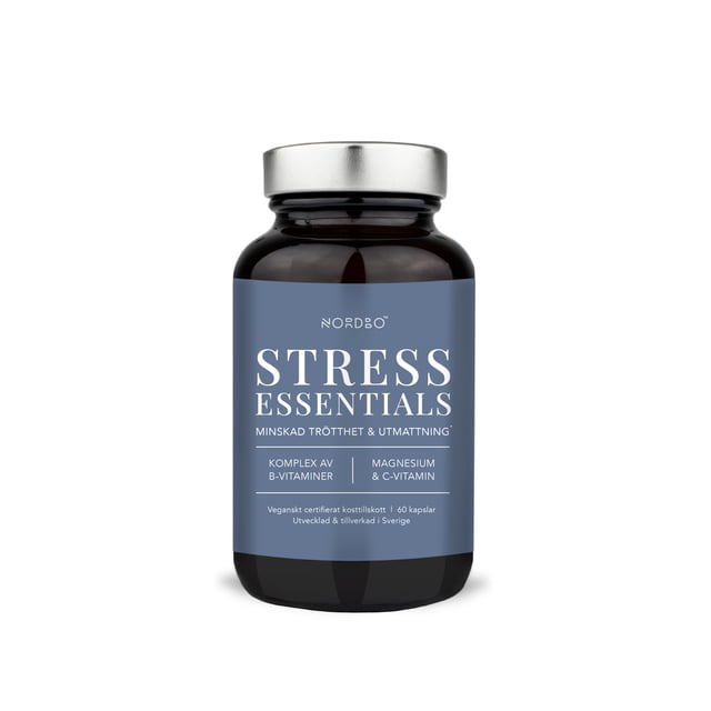 Nordbo Stress Essentials 60 kapslar | Vitaminer & kosttillskott - Vitaminer & mineraler - B-vitaminer - B-vitaminkomplex,Vitaminer & kosttillskott - Energi & fokus | Apoteka