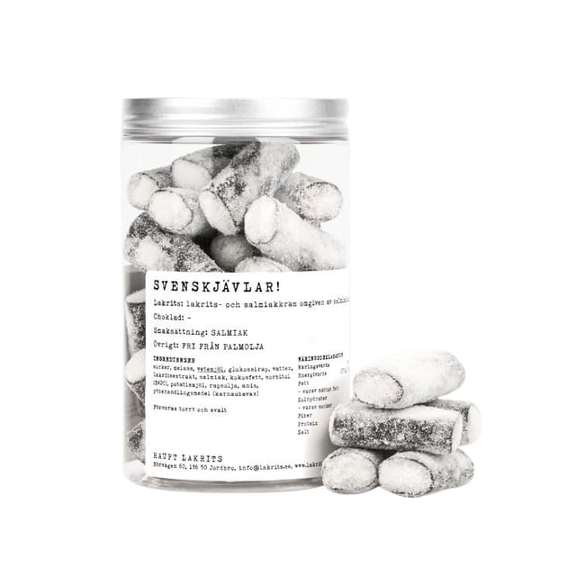 HAUPT LAKRITS Svenskjävlar! 250 g | Mat & dryck - Snacks & godis - Lakrits | Apoteka