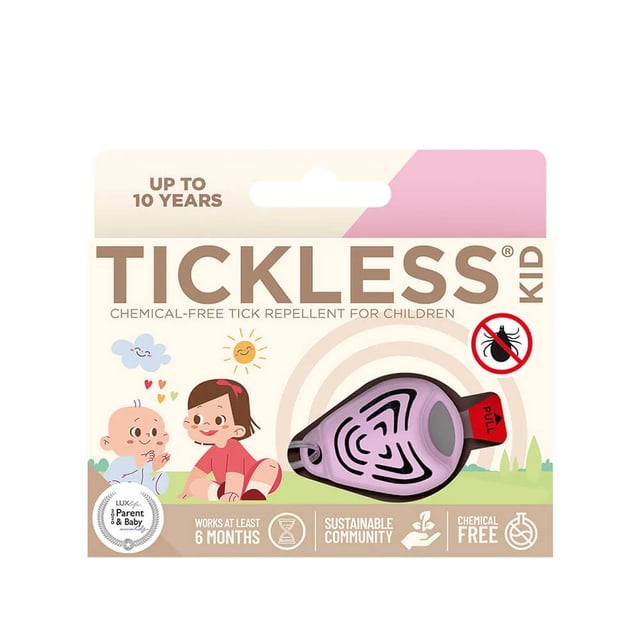 TICKLESS Baby/Barn Fästingskydd Rosa 1 st | Baby, barn & förälder - Lilla apoteket - Bett & stick hos barn,Sår, bett & stick - Bett & stick - Fästingbett | Apoteka