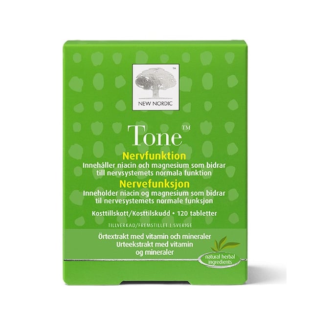 New Nordic Tone 120 tabletter | Vitaminer & kosttillskott - Leder & muskler | Apoteka