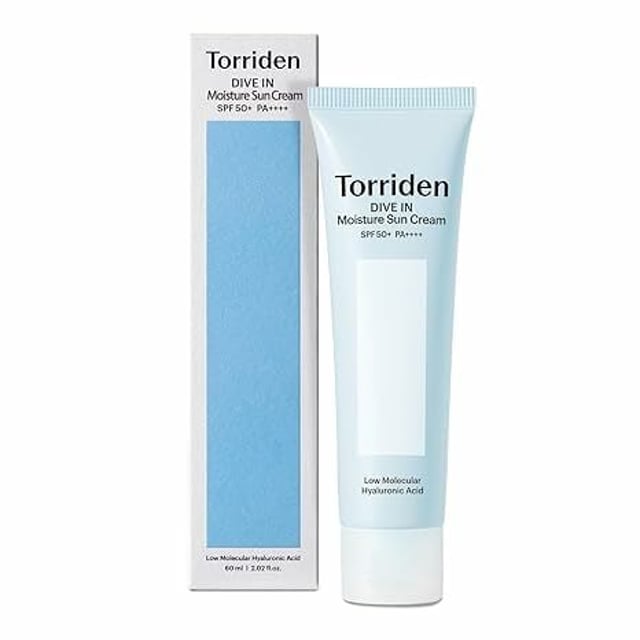Torriden DIVE-IN Watery Moisture Sun Cream SPF 50 60ml | Hudvård - Ansiktsvård - Ansiktskräm - Dagkräm med SPF | Apoteka