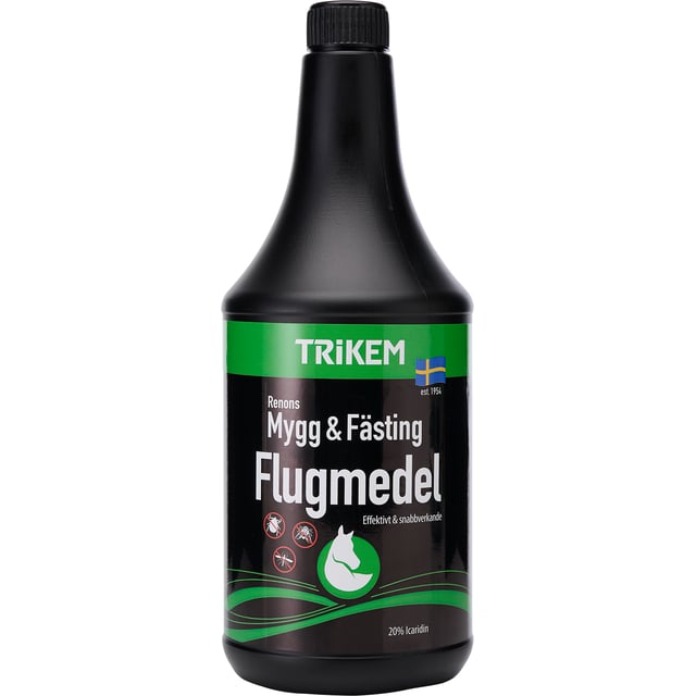 Trikem Flugmedel Mygg & Fästing 1000 ml | Djur - Fästingar & ohyra - Mygg & fästingmedel för häst | Apoteka