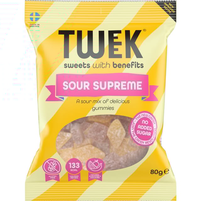 TWEEK Sour Supreme 80g | Mat & dryck - Snacks & godis - Godis | Apoteka