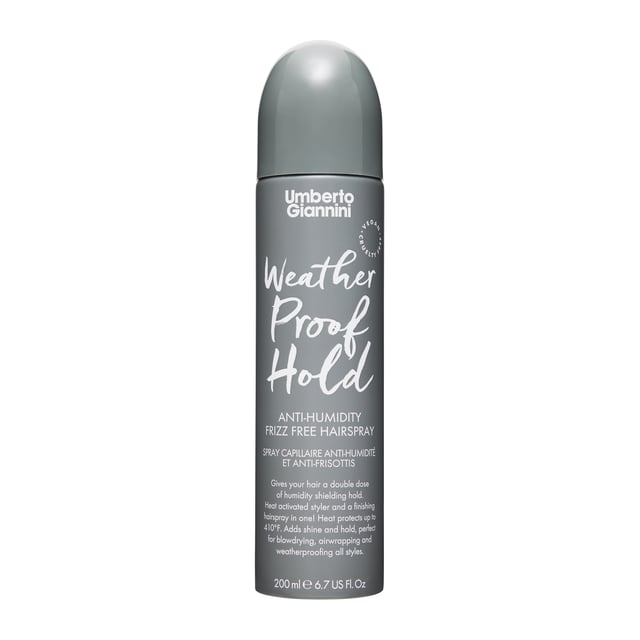 Umberto Giannini Weatherproof Frizz Free Hairspray Anti-Humidity 200 ml | Hårvård - Hårstyling - Värmeskydd,Hårvård - Hårstyling - Hårspray | Apoteka
