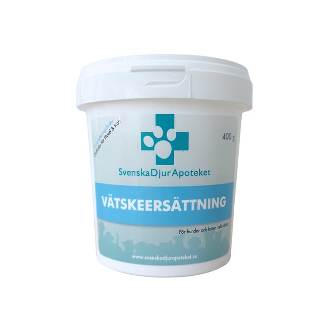 Svenska DjurApoteket Vätskeersättning / Elektrolyter 400 g | Djur - Mage & tarm för djur - Vätskeersättning för djur | Apoteka