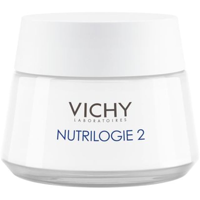 Vichy Nutrilogie 2 Very Dry Skin 50 ml | Hudvård - Ansiktsvård - Ansiktskräm - Nattkräm,Hudvård - Ansiktsvård - Ansiktskräm - Dagkräm,Hudvård - Ansiktsvård - Ansiktskräm - 24-timmarskräm | Apoteka