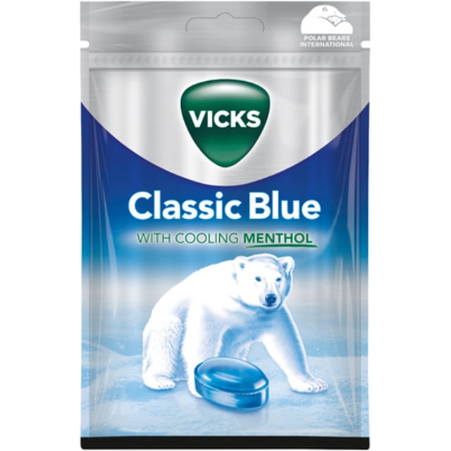 Vicks Blue Extra Strong 72g | Mat & dryck - Snacks & godis - Halstabletter | Apoteka