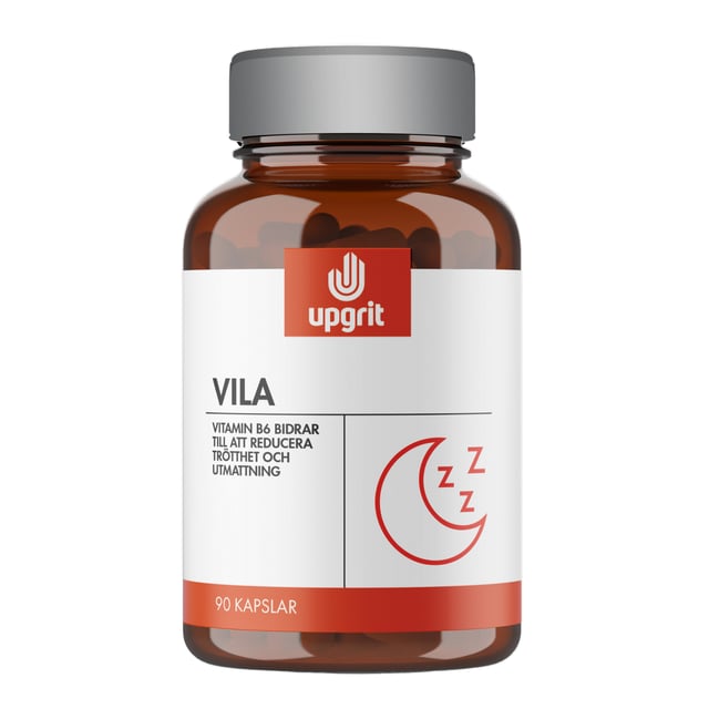 Upgrit Vila 90 kapslar | Vitaminer & kosttillskott - Sömn | Apoteka