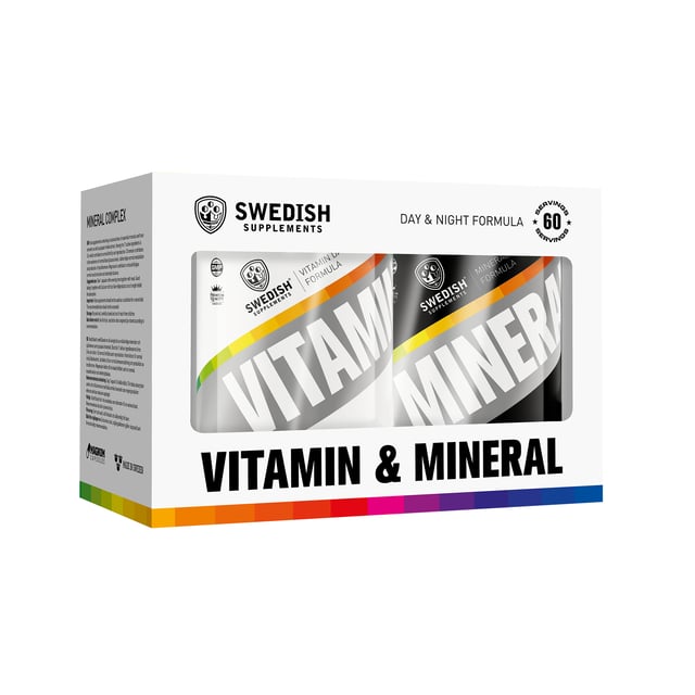 Swedish Supplements Vitamin & Mineral Complex 60 dagar | Vitaminer & kosttillskott - Vitaminer & mineraler - Multivitamin - Multivitaminkomplex | Apoteka
