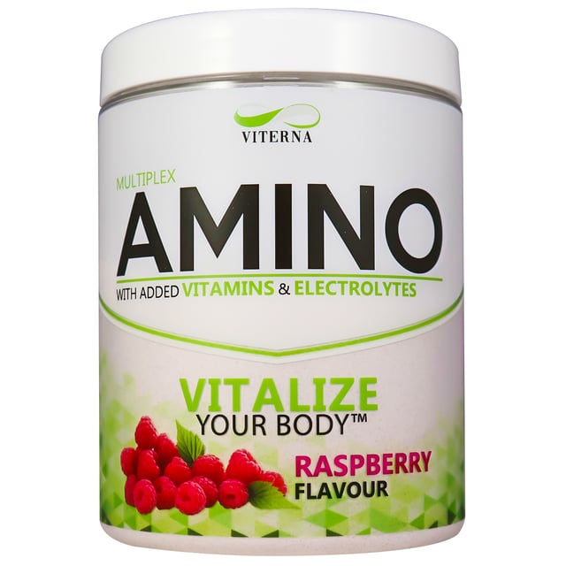 Viterna Amino Rasberry 400g | Träning - Aminosyror - EAA,Träning - Aminosyror - BCAA,Vitaminer & kosttillskott - Aminosyror | Apoteka