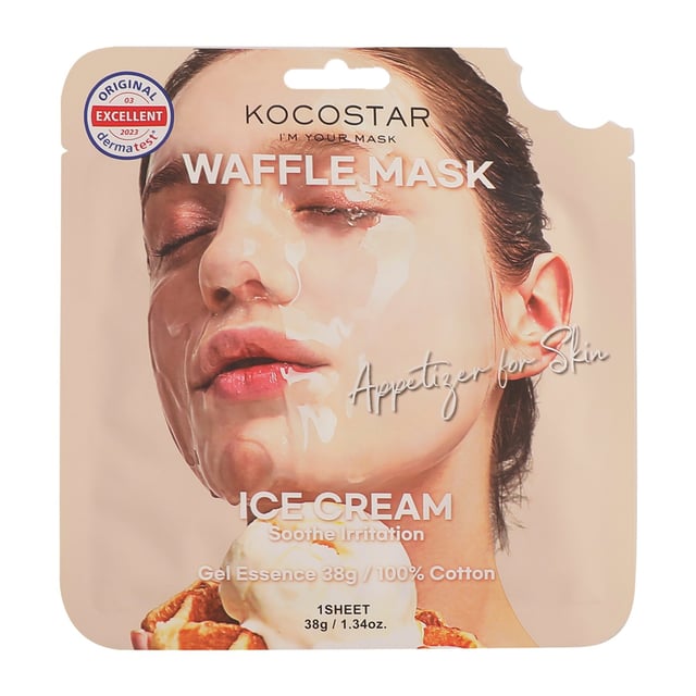 KOCOSTAR Waffle Mask Ice Cream 1 st