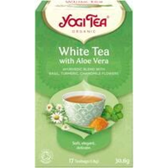 Yogi Tea White Aloe Vera 17 påsar