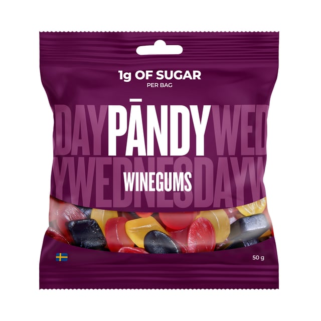 Pändy Winegums 50 g | Mat & dryck - Snacks & godis - Godis | Apoteka