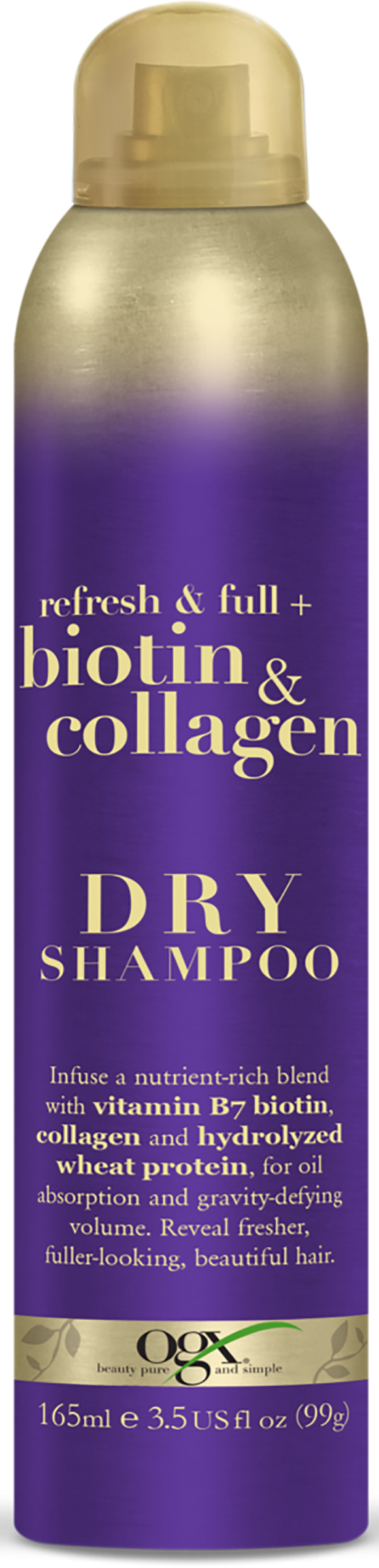 Biotin & Collagen Dry Shampoo 165 ml