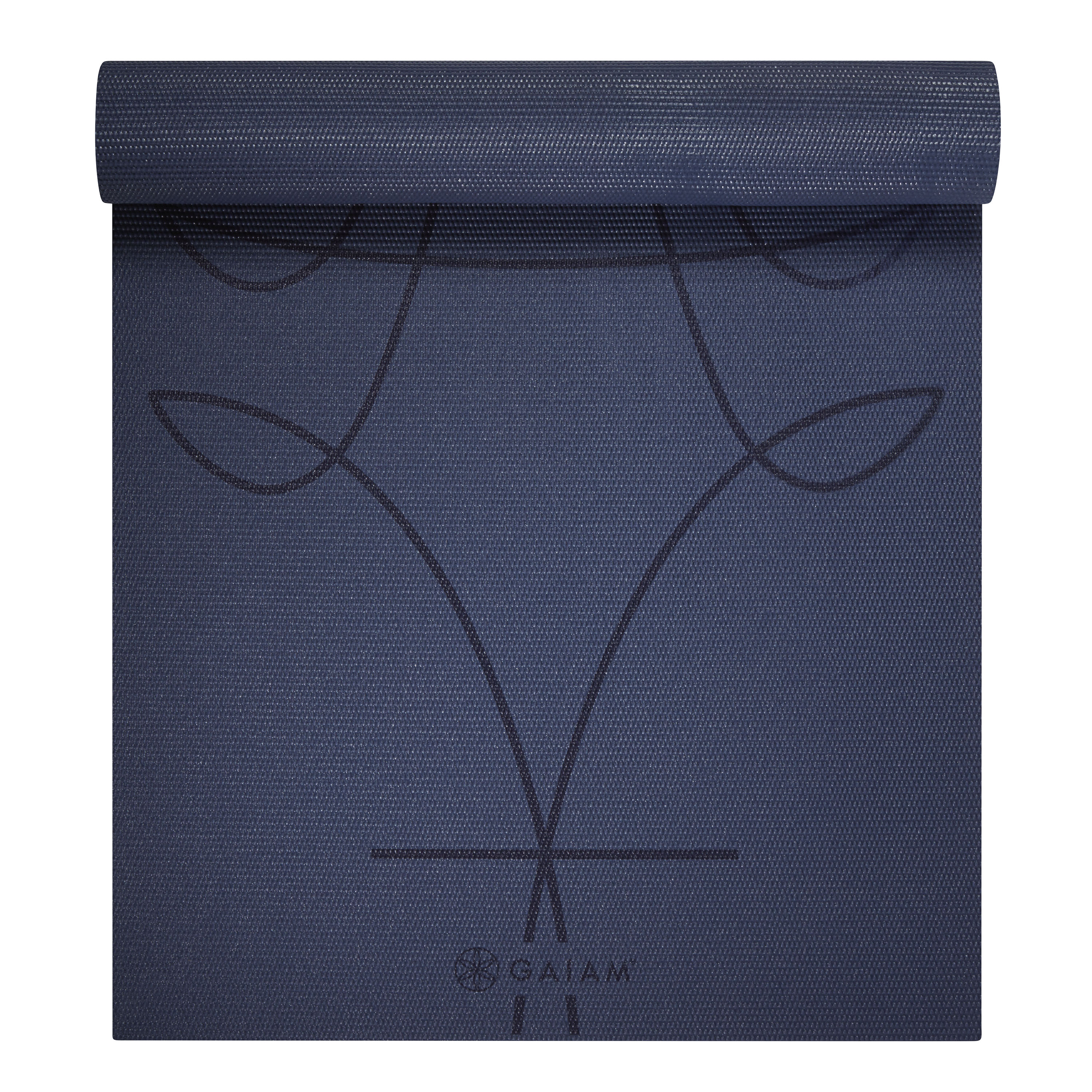 GAIAM Ink Alignment Yoga Mat 6 mm Premium
