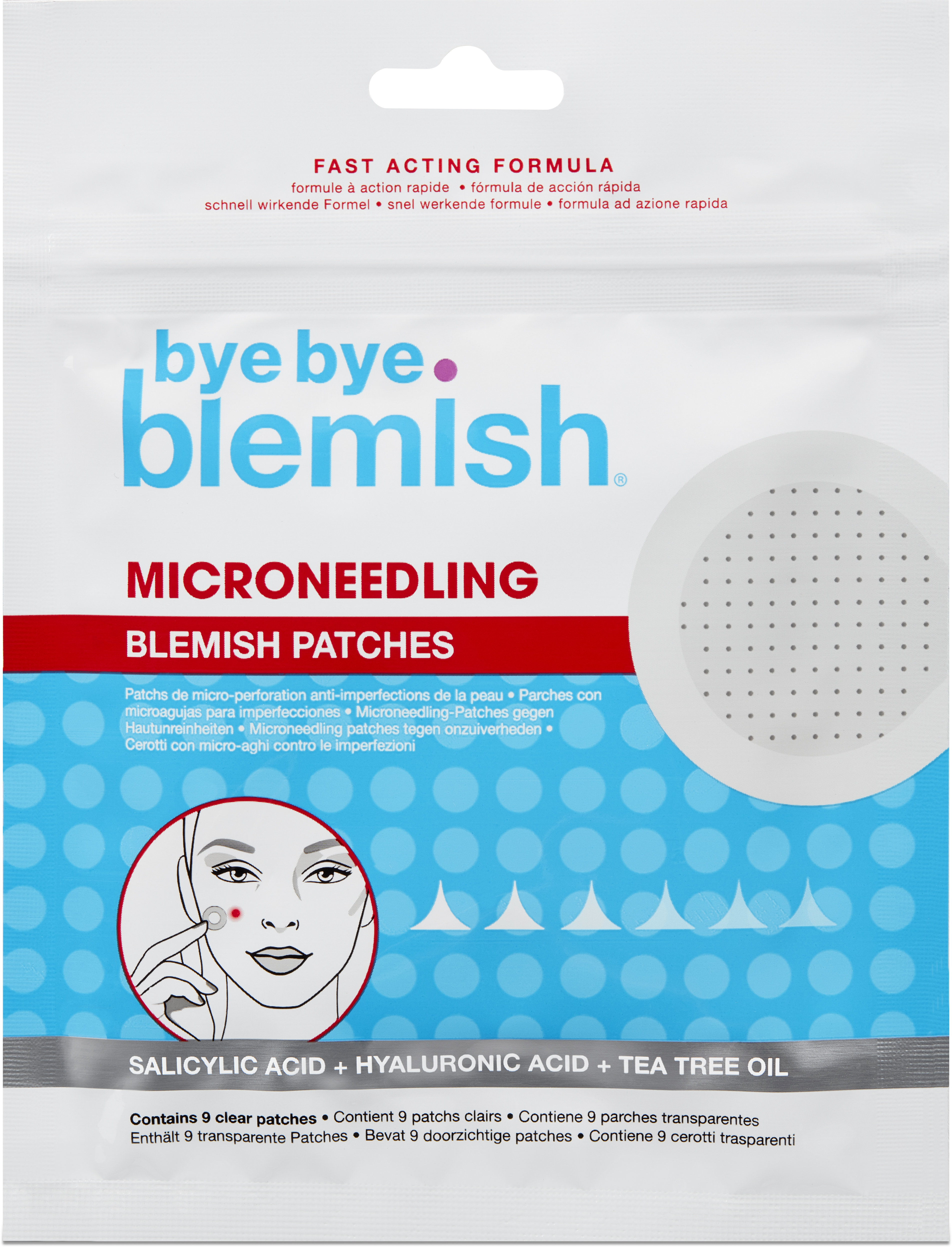 Bye Bye Blemish Microneedling Blemish Patches 9 st