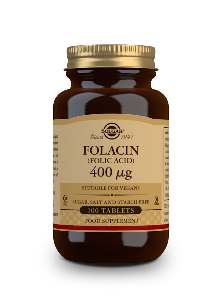 Solgar Folsyra 400 mcg 100 st