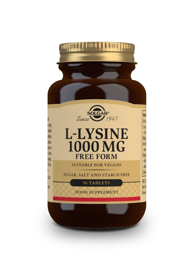 Solgar L-lysine 1000 mg 50 st